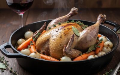 La recette ultime du faisan en cocotte en fonte : technique, ingrédients et accords vins